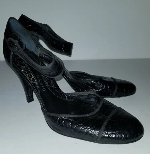 Parte superior de cuero con estampado de animales GB para mujer