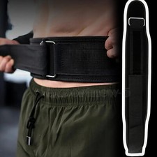 Cinturón de levantamiento de pesas ligero para Crossfit soporte de espalda dolor lumbar gimnasio