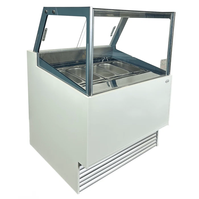 Vaschetta Per Gelato In Acciaio Inox - 360x165x120 Mm - Spessore 0,7 Mm - Contenitore Per Mantecatore - 6