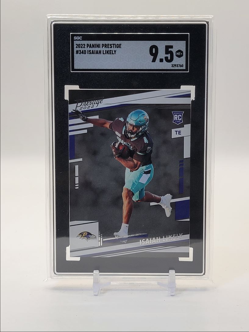 Isaiah Likely Panini Prestige #340 Sunburst Xtra Points