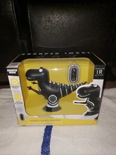 robotosaurus! sharper image infared control black dinosaur, it can move forward