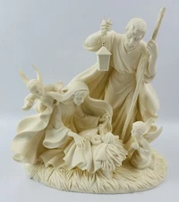 Vintage 2003 Roman Inc. MILLENIUM “A Child Is Born” Religious Statue