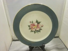 Vintage Century Service Corp. Semi Vitreous Dinnerware Empire Green Dinner Plate