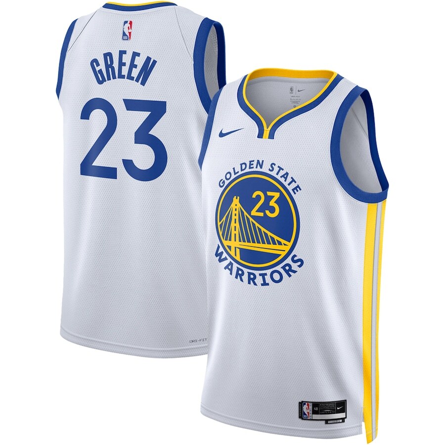 新品未開封 NBA GSW ドレイモンド グリーン ユニフォーム ナイキ XL Golden State Warriors Draymond Green Nike 2023/24 Swingman