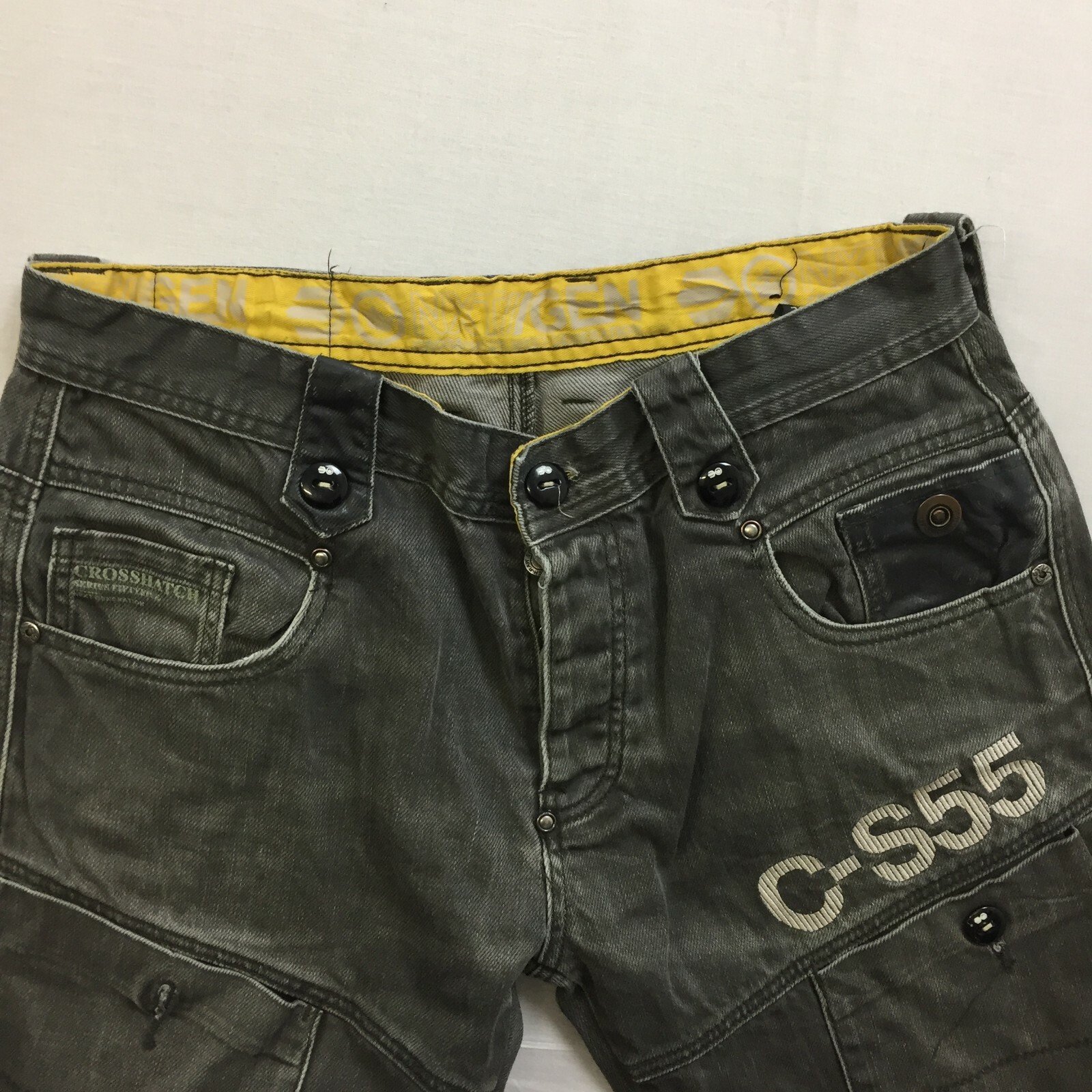 c-s55 Jeans Denim Straight Fit Utility 