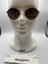 New Vintage Revolution Eyewear With SunShade RE018 Pewter Amber 46 20 145