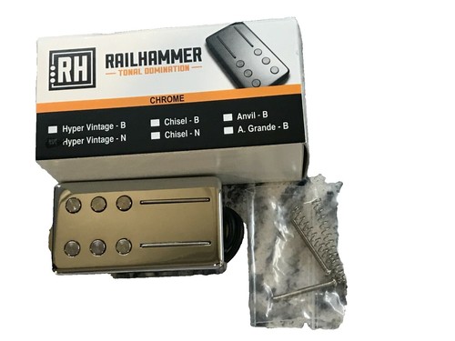 Railhammer Pickups Cleancut Neck Pickup Black CLNKBK | eBay