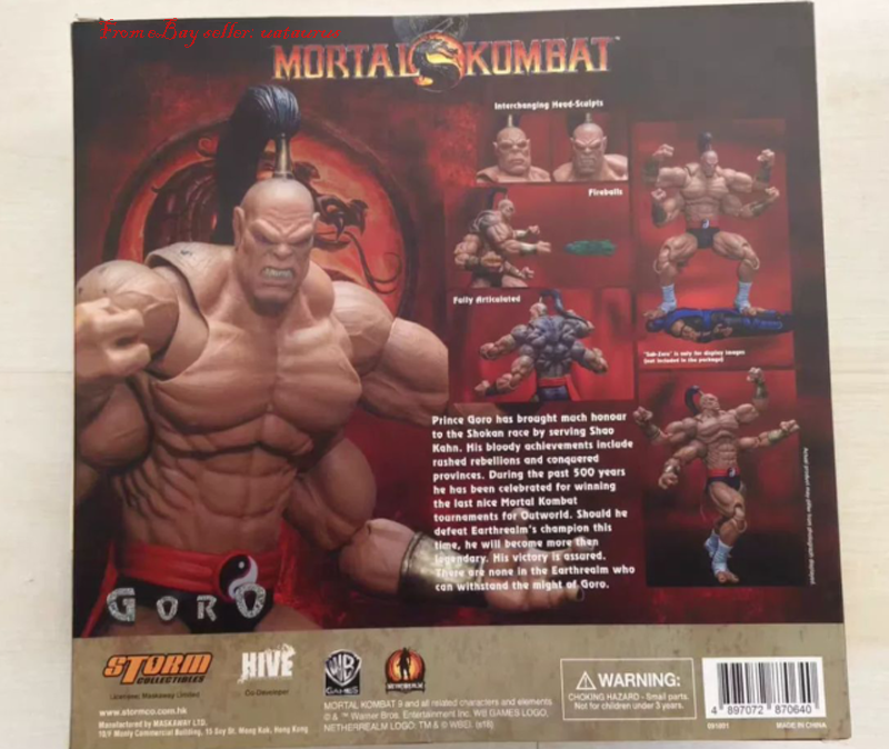 Perfect Storm Toys Mortal Kombat Goro 1/12 In Stock New Action