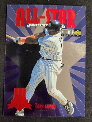 1997 Collectors Choice Tony Gwynn ALL STAR CONNECTION Card #23 OF 45 Padres