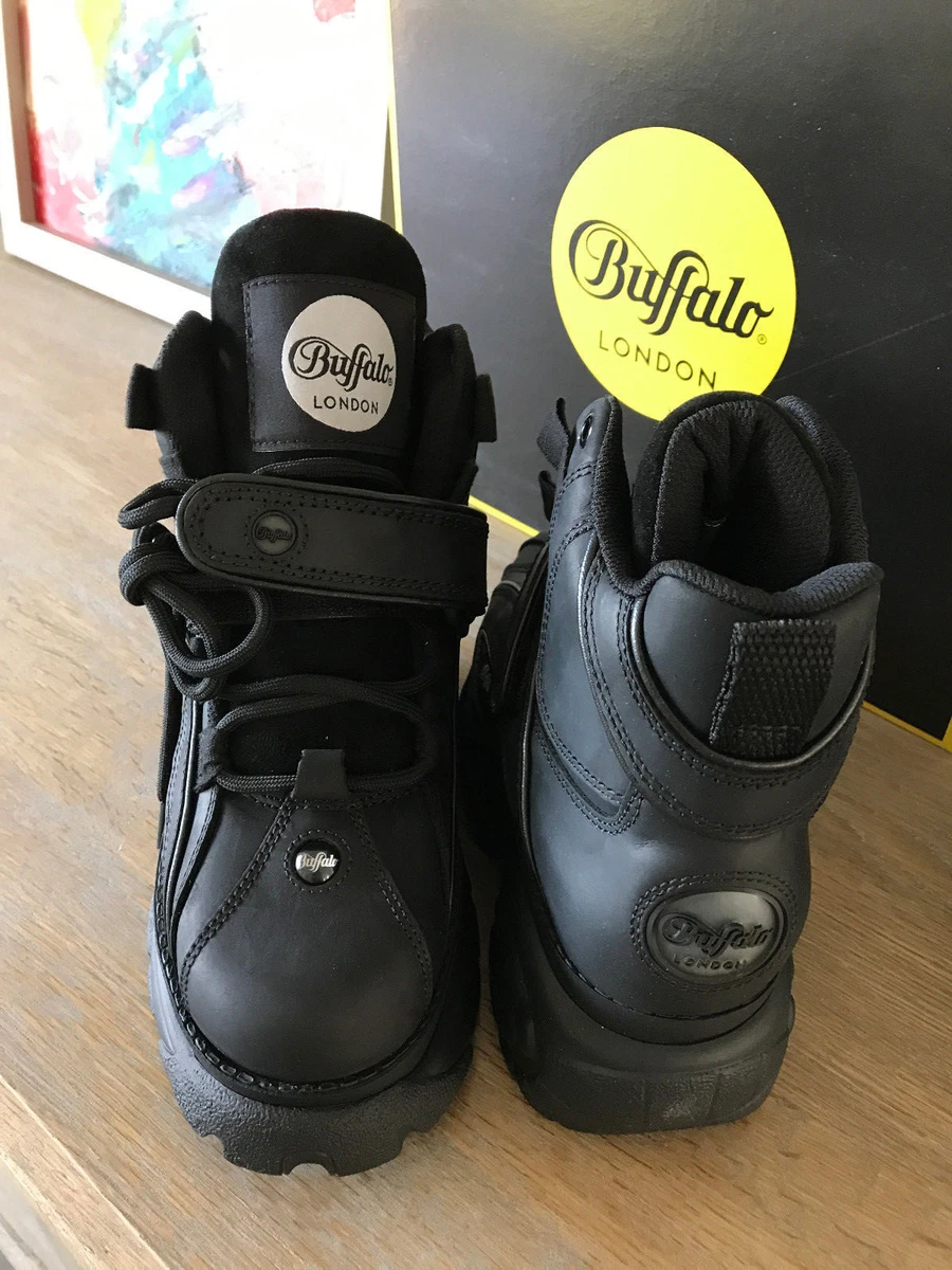 Buffalo 1348 14 2.0 black zwart calf leather NIEUW NOUVELLES