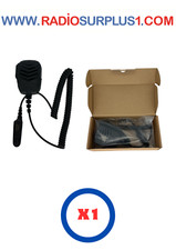 1 x Motorola HT750 / HT1250 Remote Speaker Microphone SM JH-SM128-M4-1