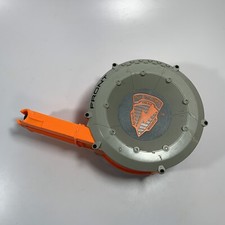 Nerf N-Strike Elite 35 Round Dart Ammo Drum Magazine Clip Orange Gray