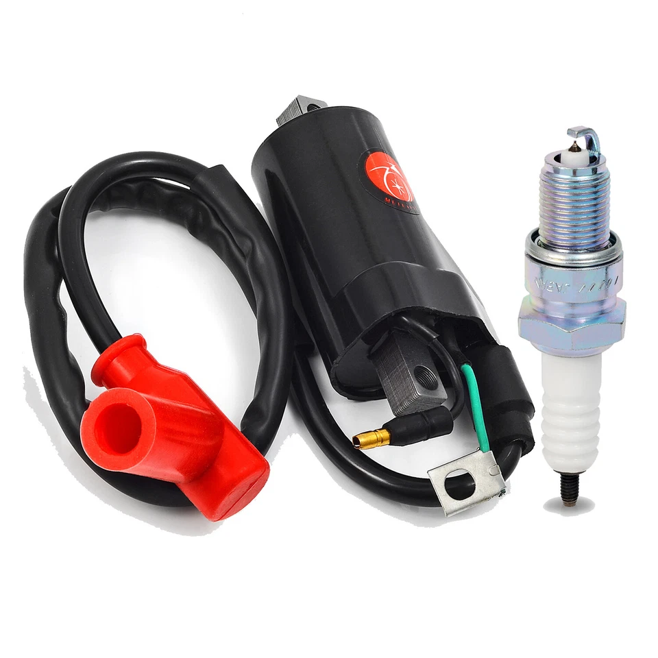 Bobina de encendido y bujía 1987-2007 para Honda CR80R CR85R CR80RB CR85RB Expert Foto 2 de 4