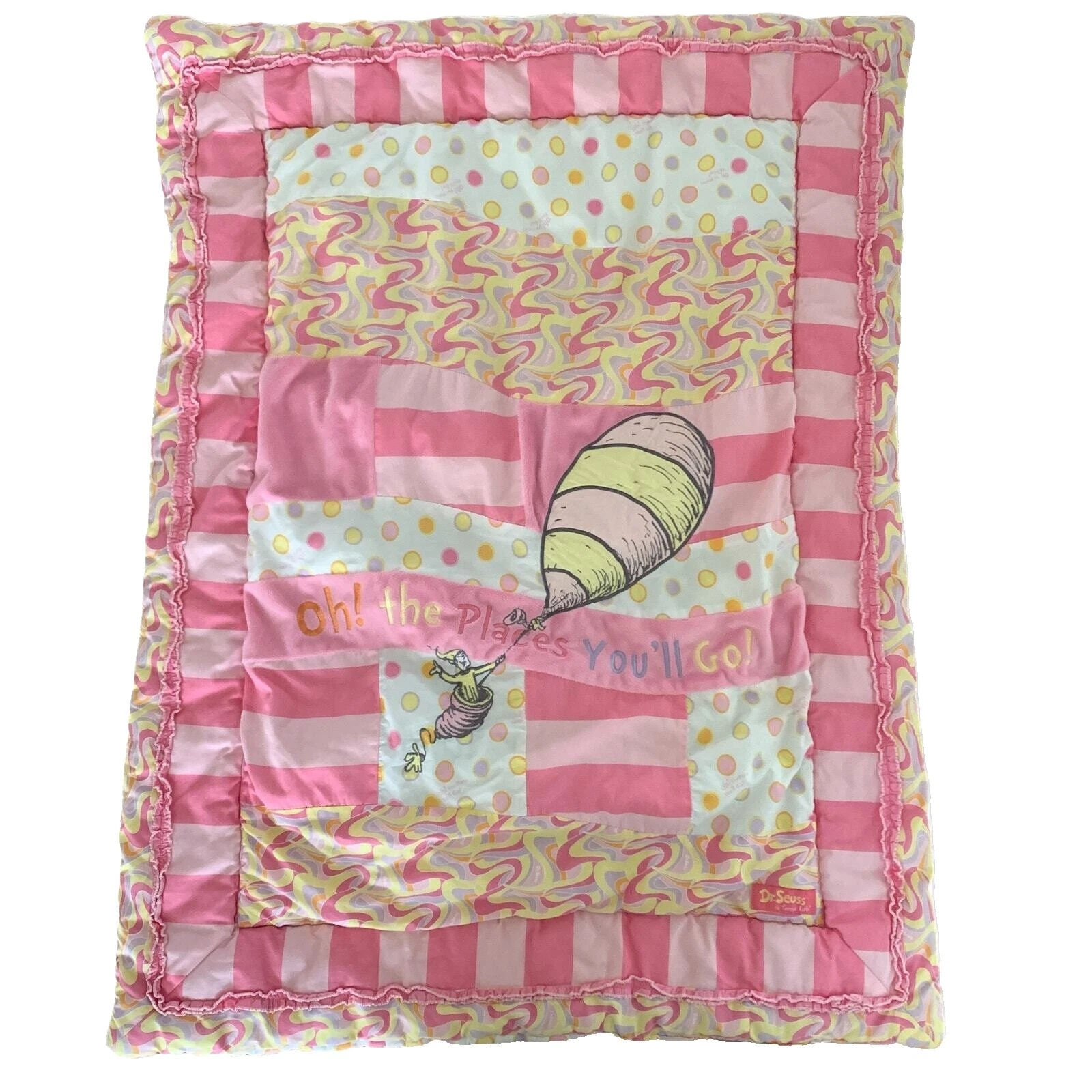 Dr. Seuss Girls' Cotton Nursery Bedding