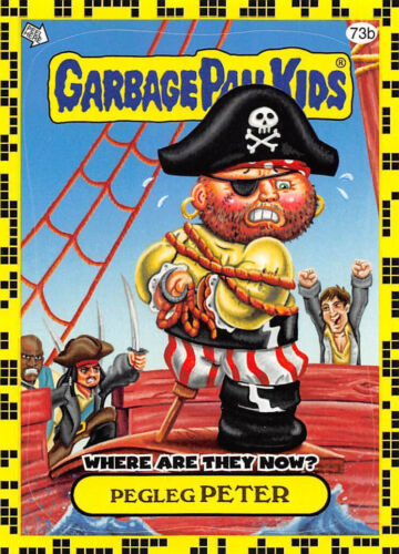 GARBAGE PAIL KIDS 2011 FLASHBACK SERIES 2 PICK-A-CARD YELLOW BASE STICKERS TOPPS - Picture 292 of 321