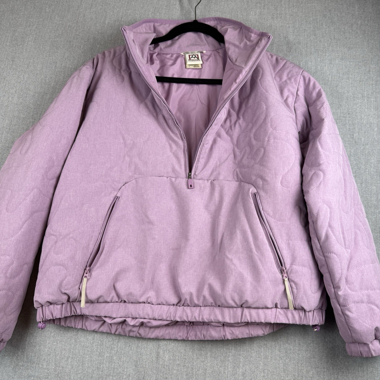 Avalanche Quilted Half-zip Pullover Jacket Size L… - image 18