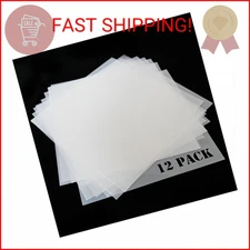 12Pcs Blank Stencil Sheets, 12 x 12 inch Mylar Template Material