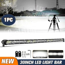 30inch Slim Led Light Bar Single Row Spot Flood Combo Work Truck Suv Atv 4wd 32 30inch Slim Led Light Bar Single Row Spot Flood Combo Work Truck Suv Atv 4wd 32