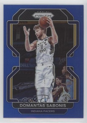 2021-22 Panini Prizm Blue Prizm 94/199 Domantas Sabonis #183 fm0