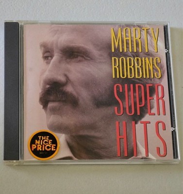 Marty Robbins Super Hits   Classic Country Western Greatest Hits CD 1995