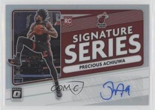 2020 Panini Donruss Optic Signature Series Holo Prizm Precious Achiuwa Auto 17hw