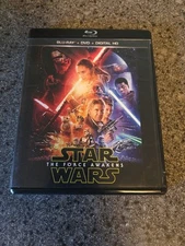Blu-ray- Star Wars- The Force Awakens.  Gently Used In Good Working Order And...
