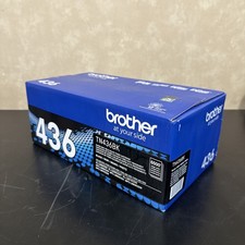 NEW GENUINE - BROTHER TN436BK BLACK TONER CARTRIDGE - TN436BK - SEALED