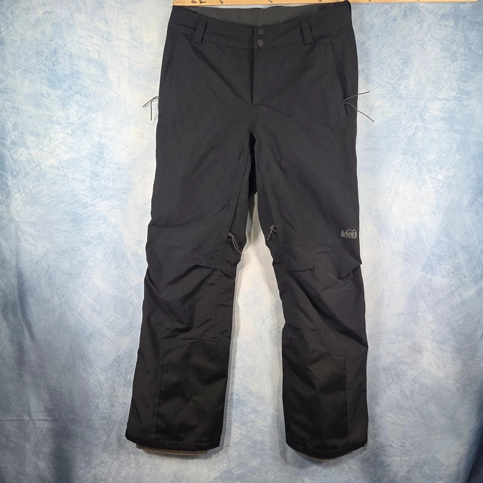 REI Co-op Mens Powderbound Insulated Snow Pants Black Medium Ski Snowboard
Opens in a new window or