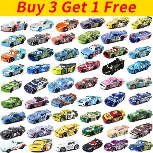New Lightning McQueen Disney Pixar Cars 1:55 Diecast Model Car Toy Car Boy Gift - Image 1 of 1