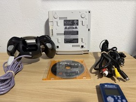 Sega Dreamcast White W/Controller, 1 Game And Memory Card Tested/Working