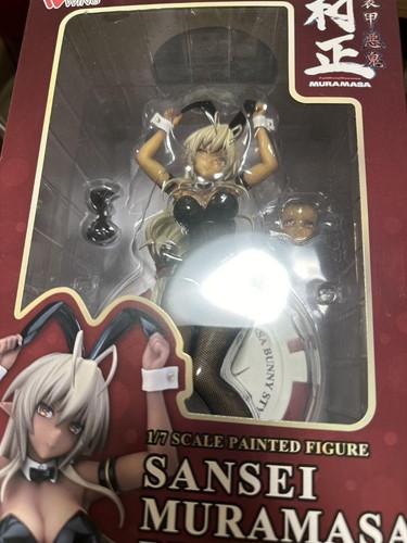 WING Full metal Daemon Muramasa Muramasa Sansei Black Bunny Ver. 1/7 Figure FS - Picture 7 of 8
