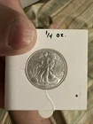 Silver - 1/4 oz Walking Liberty Round,  .25-.999 Oz Super Fractional Silver