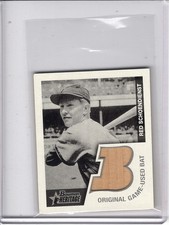 2001 BOWMAN HERITAGE RED SCHOENDIENST 