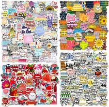 Inspirational Quote Stickers 300pcs, Positive Motivational Stickers for Stude...