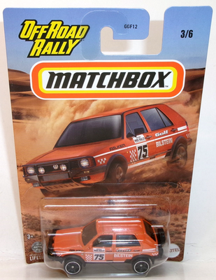 2024 MATCHBOX 1:64 MBX OFF ROAD RALLY II 3/6 ORANGE '90 VOLKSWAGEN