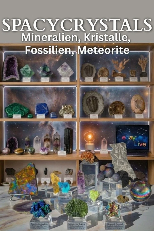 Mineralien & Kristall-Live für Sammler und Einsteiger!