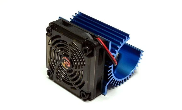 Вентилятор охлаждения радиоуправляемой модели HOBBYWING EZRUN 5 В и радиатор двигателя R/C 36x55 мм AC225 - Изображение 2 из 2