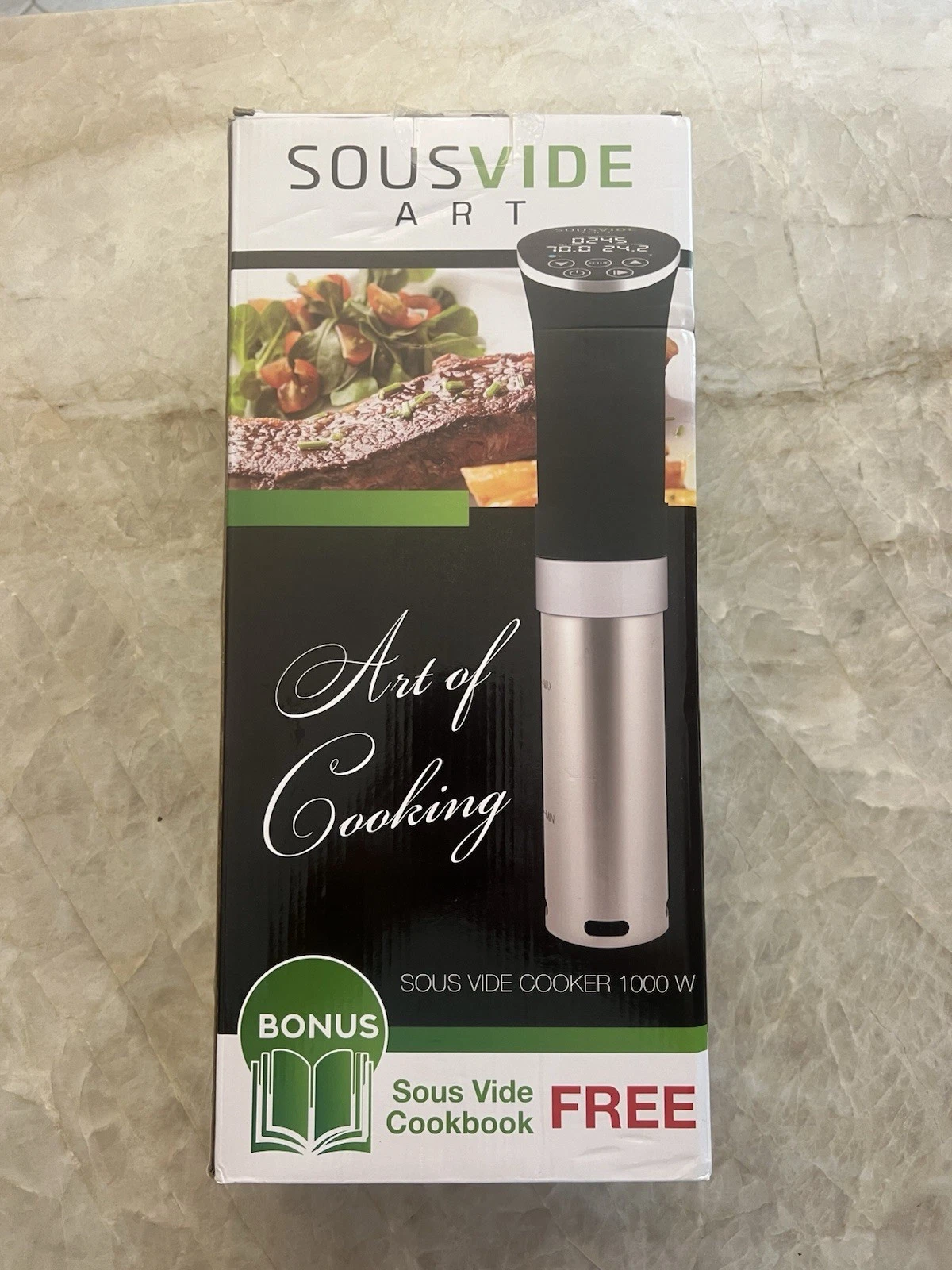 SousVide Art Precision Cooker Kit 1000W SVA-00010
Opens in a new window or tab
