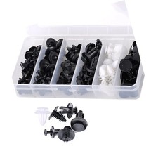 100PCS Car Clips, Plastic Rivets, 6 Popular Sizes of Car Body Fixed Clip Bump...