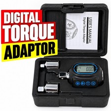 3-200 Nm Digital Display Torque Wrench Adapter 12 38 14 Drive Audible Alert 3-200 Nm Digital Display Torque Wrench Adapter 12 38 14 Drive Audible Alert