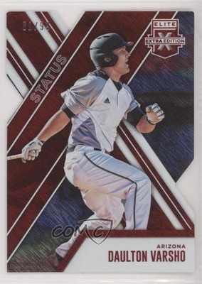 2017 Panini Elite Extra Edition Status Red Die-Cut 61/99 Daulton Varsho #68 4l3