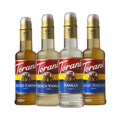 Torani Coffeehouse Flavor Set (Vanilla Collection) set of 4