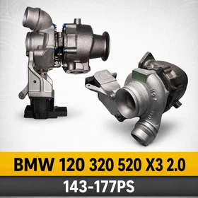 Turbolader BMW 120 320 520 X3 2.0 143-177PS 7797781 7810203