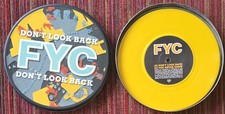 FINE YOUNG CANNIBALS - DON'T LOOK BACK YELLOW VINYL 7" SINGLE IN TIN, LTD EDN