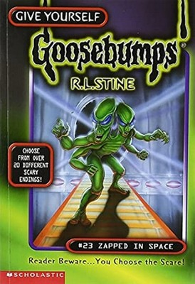 Give Yourself Goosebumps #23: Zappe Space R.L. Stine  9780590397742 -REPRINT