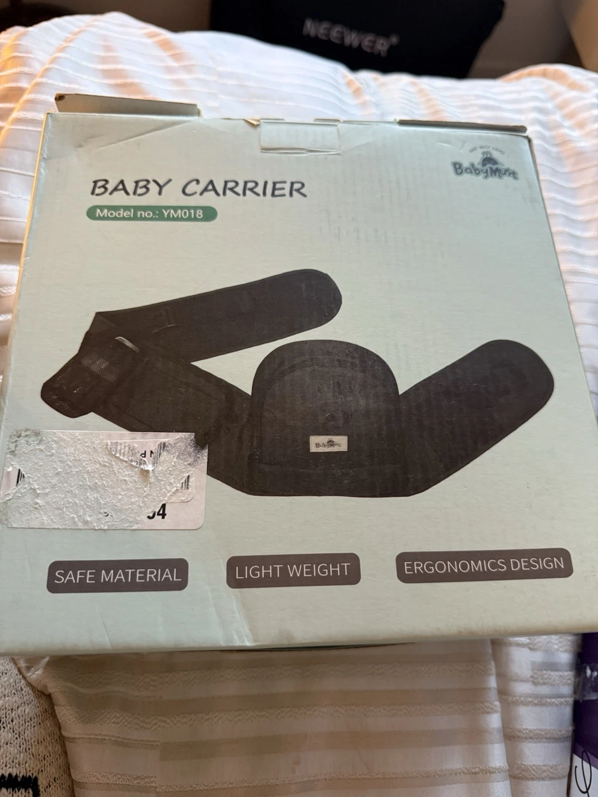 Baby Must Hip Seat Baby Carrier BabyMust YM018 Khaki