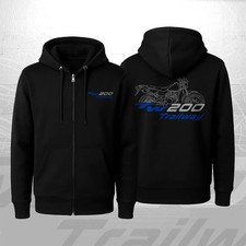 For Yamaha TW 200 Trailway 1987-2025 fans - Motorcycle ZIP Hoodie