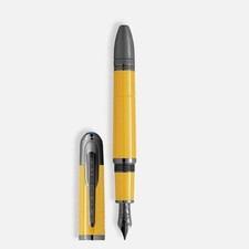Montblanc Enzo Ferrari Yellow Modena Fountain Pen 130661 Fountain Pen M