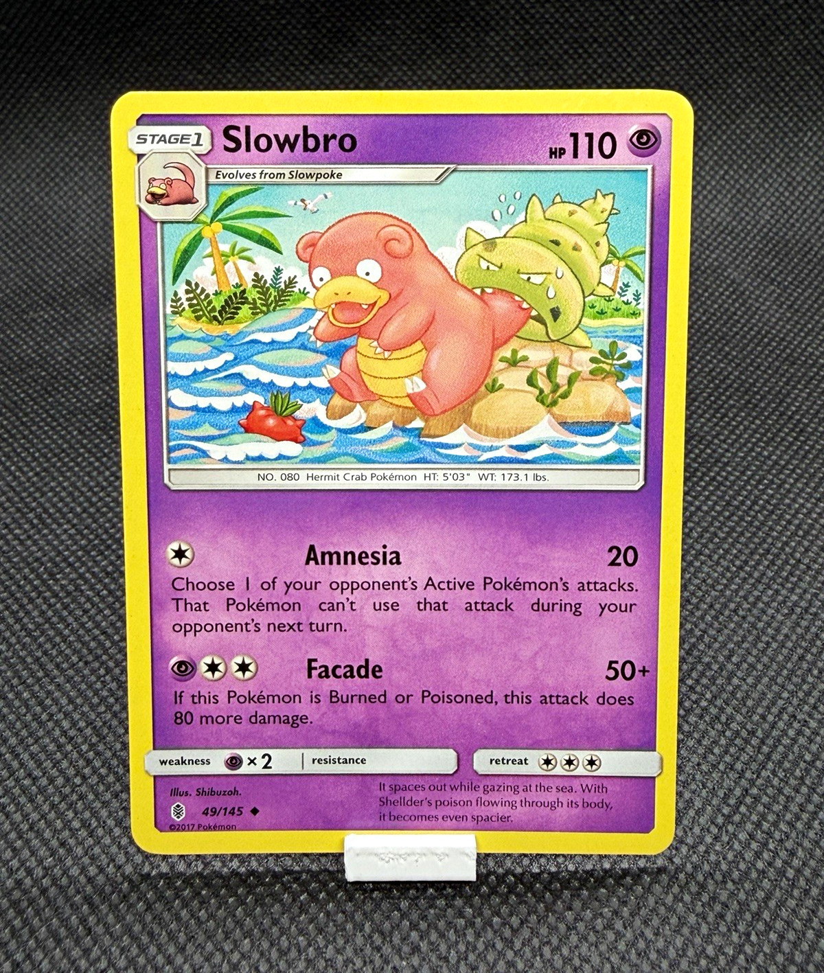 Slowbro 49/145 Guardians Rising Pokemon TCG