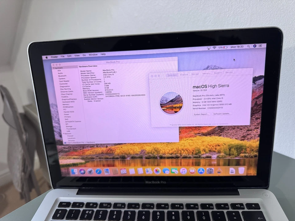 Apple MacBook Pro 13" 2011 · i5 · 8GB · 256GB, photo 2 of 5